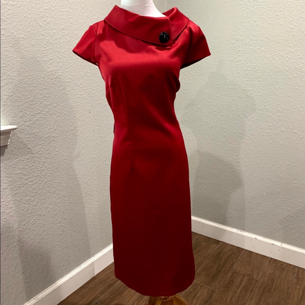 Womens red dress